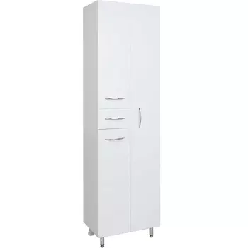 Шкаф-пенал Onika Модерн 52 напольный, с бельевой корзиной, правый