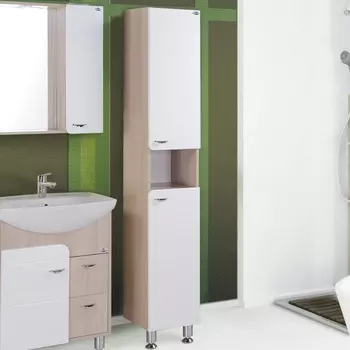 Шкаф-пенал Onika Стиль 30.10 У белый/светлое дерево