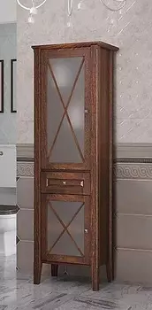 Шкаф-пенал Opadiris Палермо светлый орех, левый