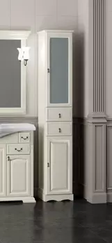 Шкаф-пенал Opadiris Риспекто 30 слоновая кость, правый