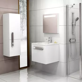 Шкаф-пенал Ravak Chrome белый R