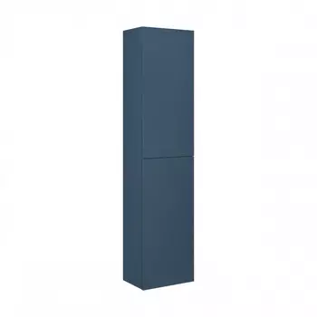 Шкаф-пенал Roca Domi 35 подвесной, синий матовый