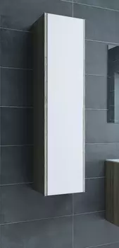 Шкаф-пенал Sanflor Диана подвесной, дуб шерман белый