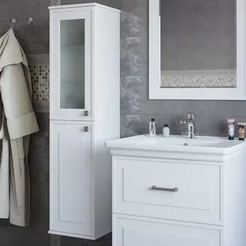 Шкаф-пенал Sanflor Модена белый L