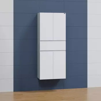 Шкаф-пенал СанТа Марс 60 подвесной, с дверками