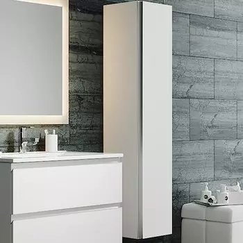 Шкаф-пенал SanVit Авеню подвесной, белый