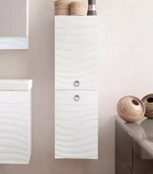 Шкаф-пенал Style Line Вероника 36 Люкс, белый