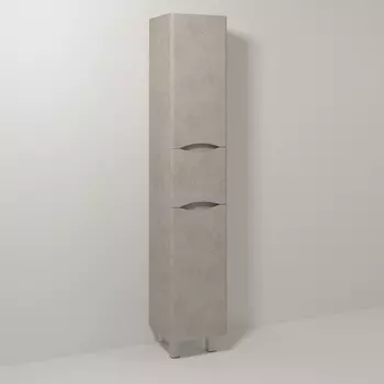 Шкаф-пенал Vod-Ok Adel 35 напольный белый камень левый