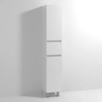 Шкаф-пенал Vod-Ok Best 35 напольный L белый