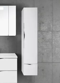 Шкаф-пенал Vod-Ok Марко 30 R, 1 дверь, 1 ящик, белый