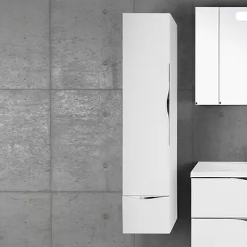 Шкаф-пенал Vod-Ok Марко 35 L, 1 дверь, 1 ящик, белый