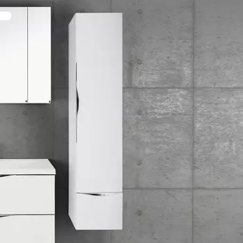 Шкаф-пенал Vod-Ok Марко 35 R, 1 дверь, 1 ящик, белый