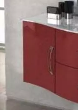 Шкаф подвесной Cezares Sting красный глянцевый