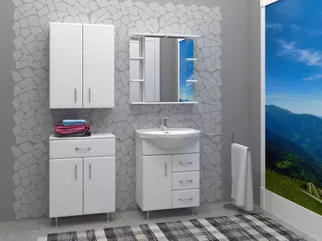 Шкаф подвесной Stella Polar Концепт 60/80