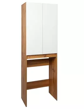 Шкаф Viant Бостон 65 над стиральной машиной, дуб вотан/белый