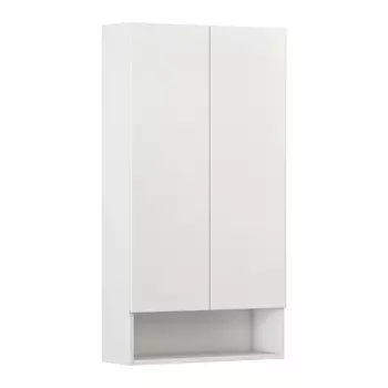 Шкаф Vigo Wing 60 подвесной с нишей, белый