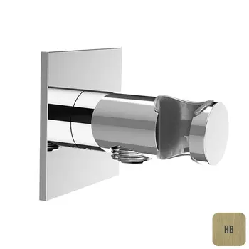 Шланговое подключение Almar Square E095039.HB латунь брашированная