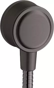 Шланговое подключение Axor Montreux 16884340 шлифованный черный