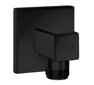 Шланговое подключение E.C.A. 102126388C1EX черное матовое
