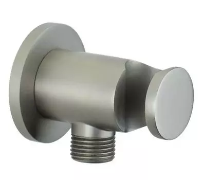 Шланговое подключение Giulini Futuro F1559/MNKO для душа с держателем лейки, никель матовый