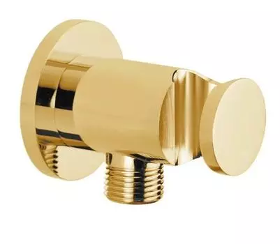 Шланговое подключение Giulini Futuro F1559/MO для душа с держателем лейки, золото