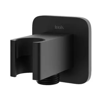 Шланговое подключение Iddis Slide SLI60BBi62 с держателем для душа, черный матовый