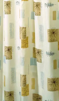 Штора для ванной Bacchetta Contrasti бежевая 180х200