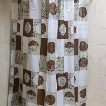 Штора для ванной Bath Plus 2100F/7d broun