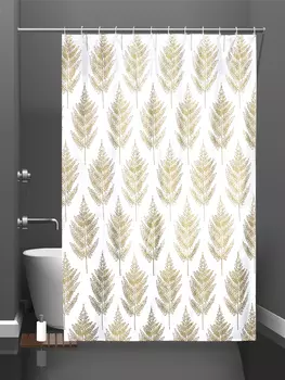 Штора для ванной Bath Plus Charme Orange Fur-tree ( beige) ch21037-1