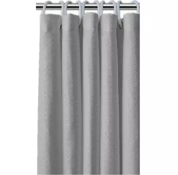 Штора для ванной Carnation Home Fashions Grace Jacquard Grey 300x200