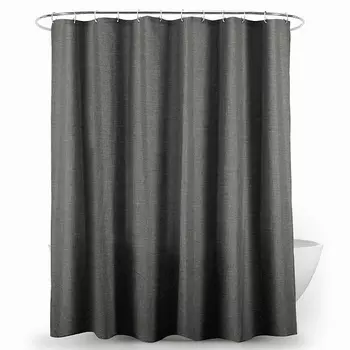 Штора для ванной Carnation Home Fashions Linen Grey 240x200