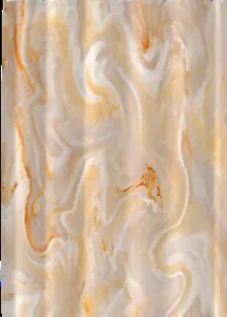 Штора для ванной Carnation Home Fashions Marble 180x200 gold