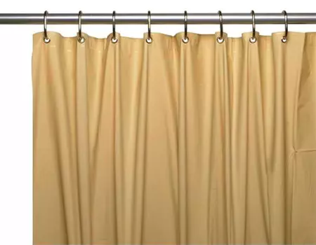 Штора для ванной Carnation Home Fashions Premium 4 Gauge Gold защитная