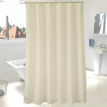 Штора для ванной Carnation Home Fashions Shine Beige 180x200