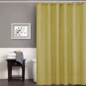 Штора для ванной Carnation Home Fashions Shine Sage 200x240