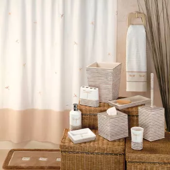 Штора для ванной Creative Bath Dragonfly S0754NAT