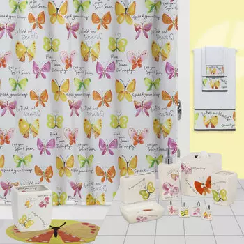 Штора для ванной Creative Bath Flutterby S1221MULT