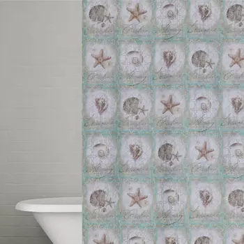 Штора для ванной Creative Bath Sea Treasures
