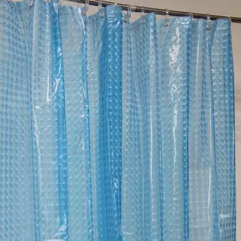 Штора для ванной Dasch La Vita 3D A023-9001 180х200 синяя