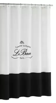 Штора для ванной Kassatex Le Bain White