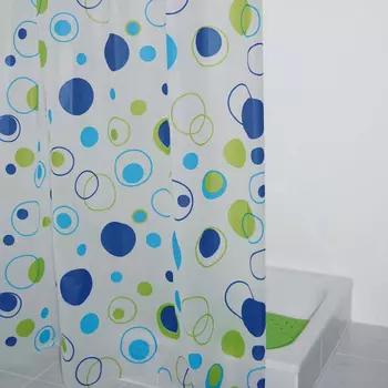 Штора для ванной Ridder Aquamod Kreise 303080