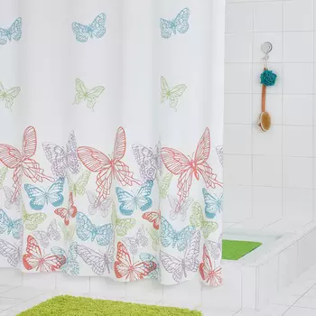 Штора для ванной Ridder Papillon 3104300 180x200