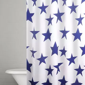 Штора для ванной Ridder Star 403303 синяя