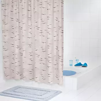 Штора для ванной Ridder Sylt 32319 бежевый, 180x200