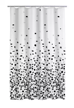 Штора для ванной Ridder Zelda 4103310, черная