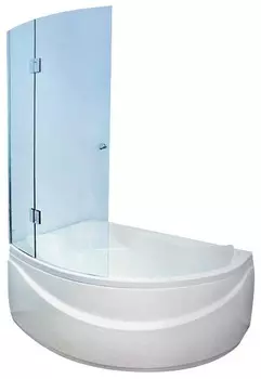 Шторка на ванну Aquanet Jamaica 160 (L)