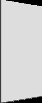 Шторка на ванну DIWO Ростов 4GW013 неподвижная, 80x150, черная матовая