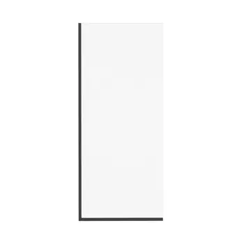 Шторка на ванну Iberica Blanca Mod.403 IB403.SB.140.70 профиль черный, стекло прозрачное
