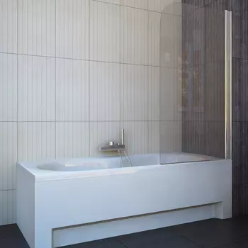 Шторка на ванну Koller Pool Waterfall Line QP93 R Chrome Clear