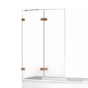 Шторка на ванну NEW TRENDY Avexa Copper Brushed EXK-3814